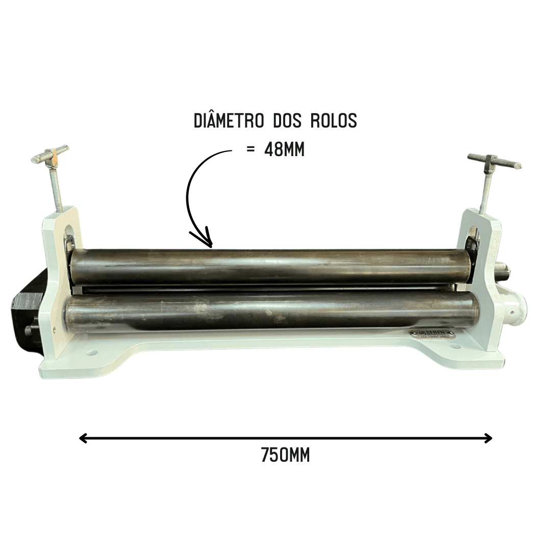 Calandra de Chapas 750 mm miniatura 2