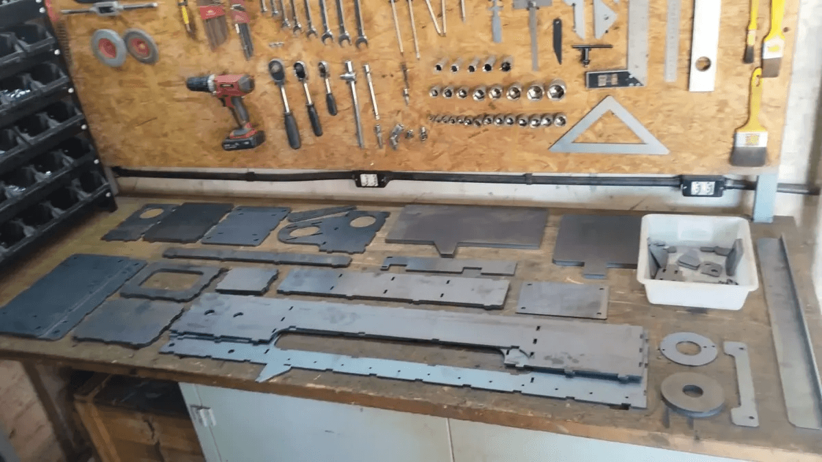 Torno CNC — Kit Corte Laser miniatura 4