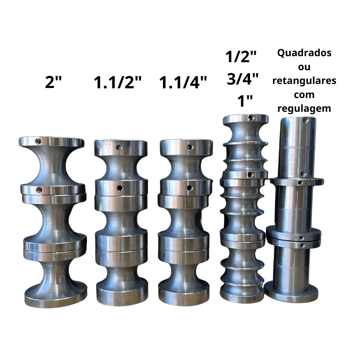 Kit de Matrizes para Calandra de Tubos — foto 1