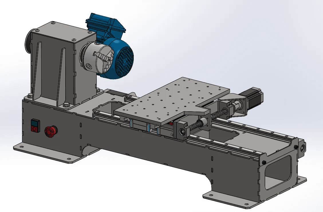 Torno CNC — Kit Corte Laser — foto 1