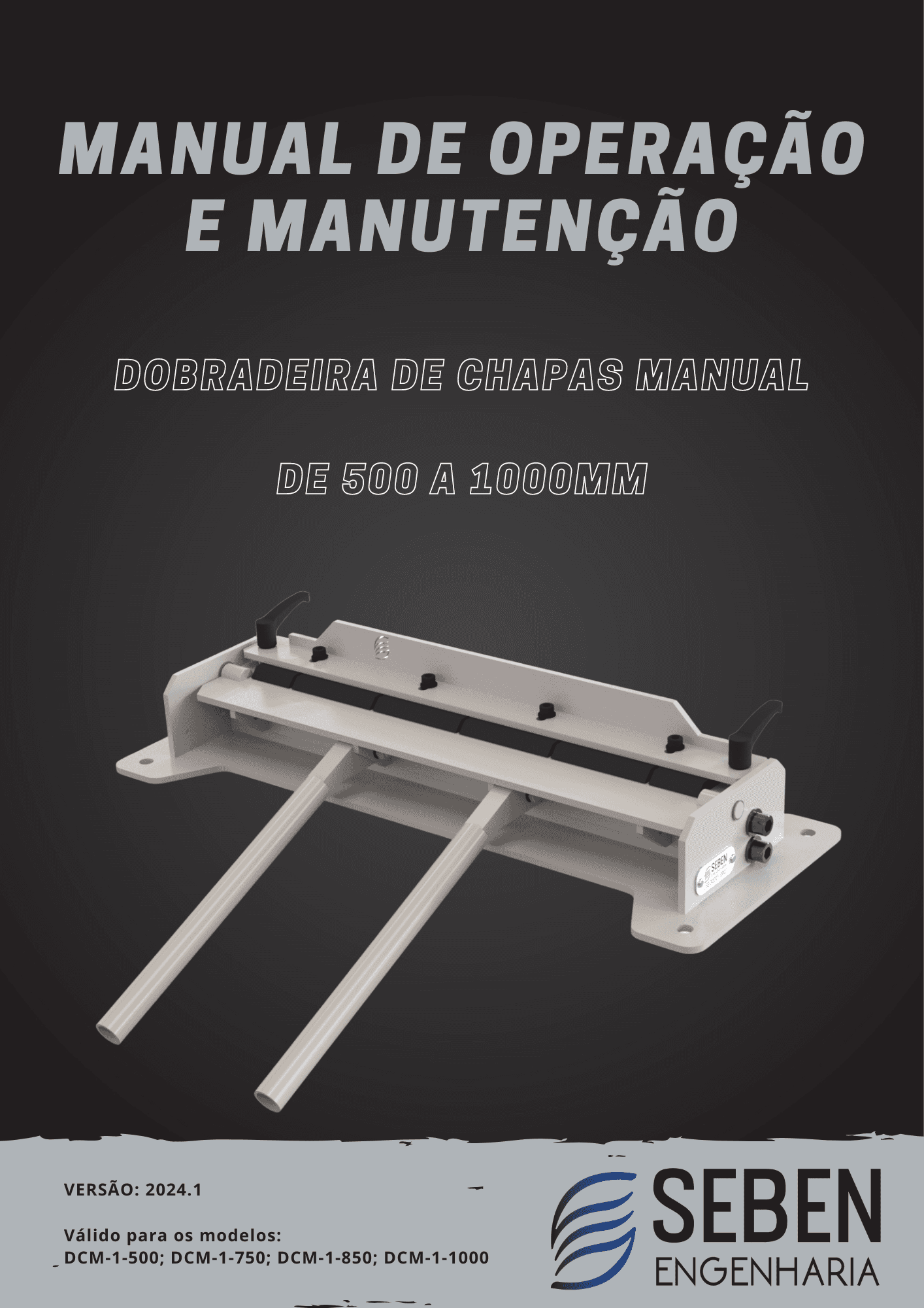 Manual de operação e manutenção - Dobradeiras de chapa — foto 1